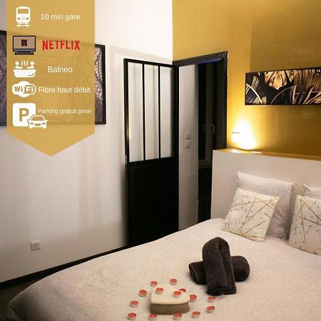 Loft De Courcaille - Balneo - Free Parking - Wifi Apartment Orleans Exterior photo